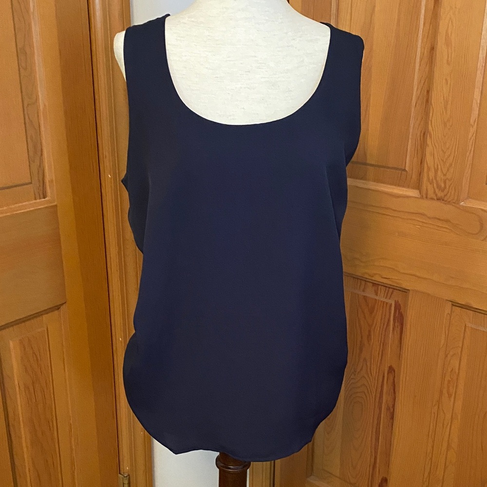 Ann Taylor Navy Tank Top